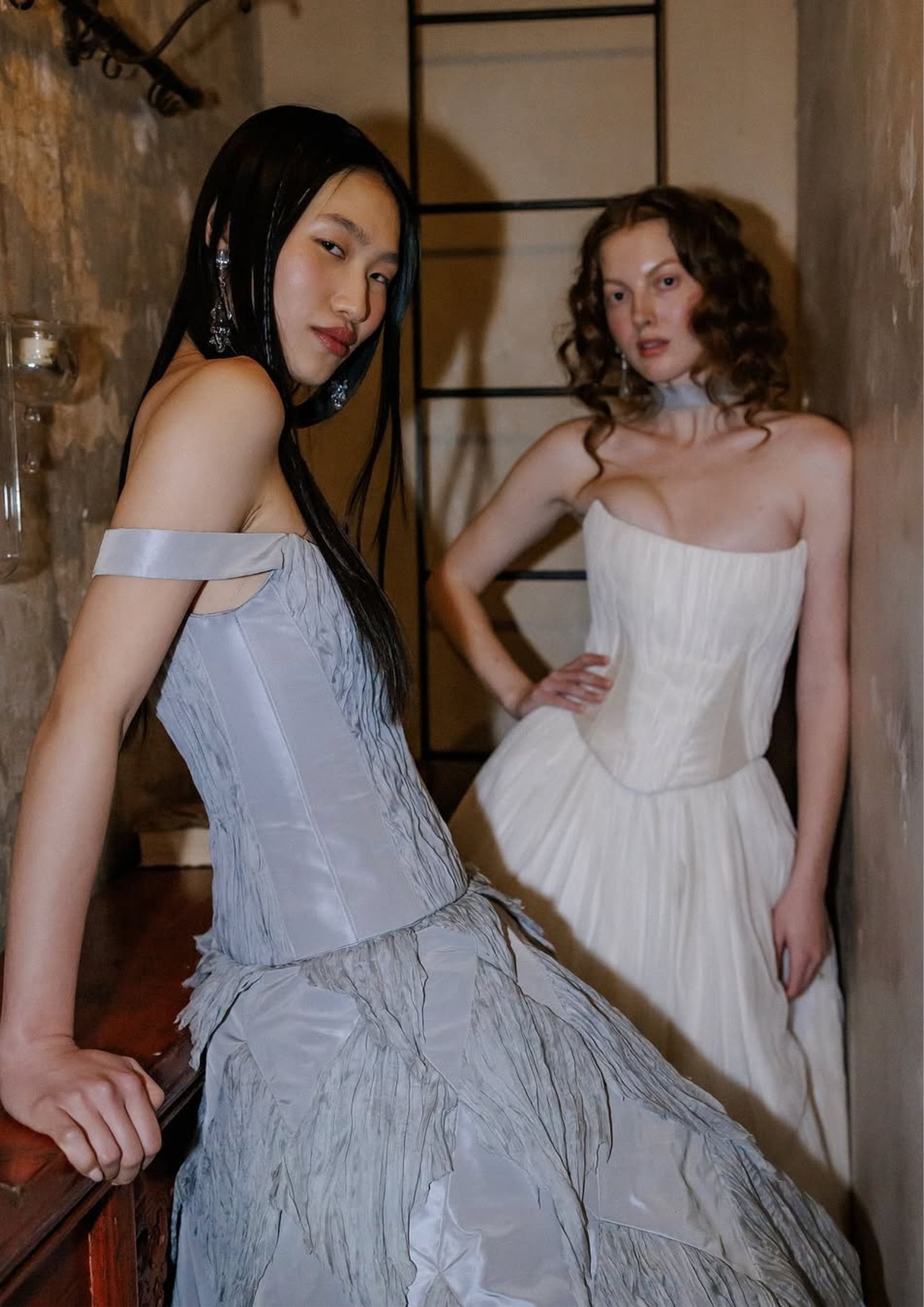 Vestido de novia con flores de Sophie et Voilá