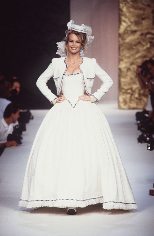 Vestido de novia con flores de Sophie et Voilá
