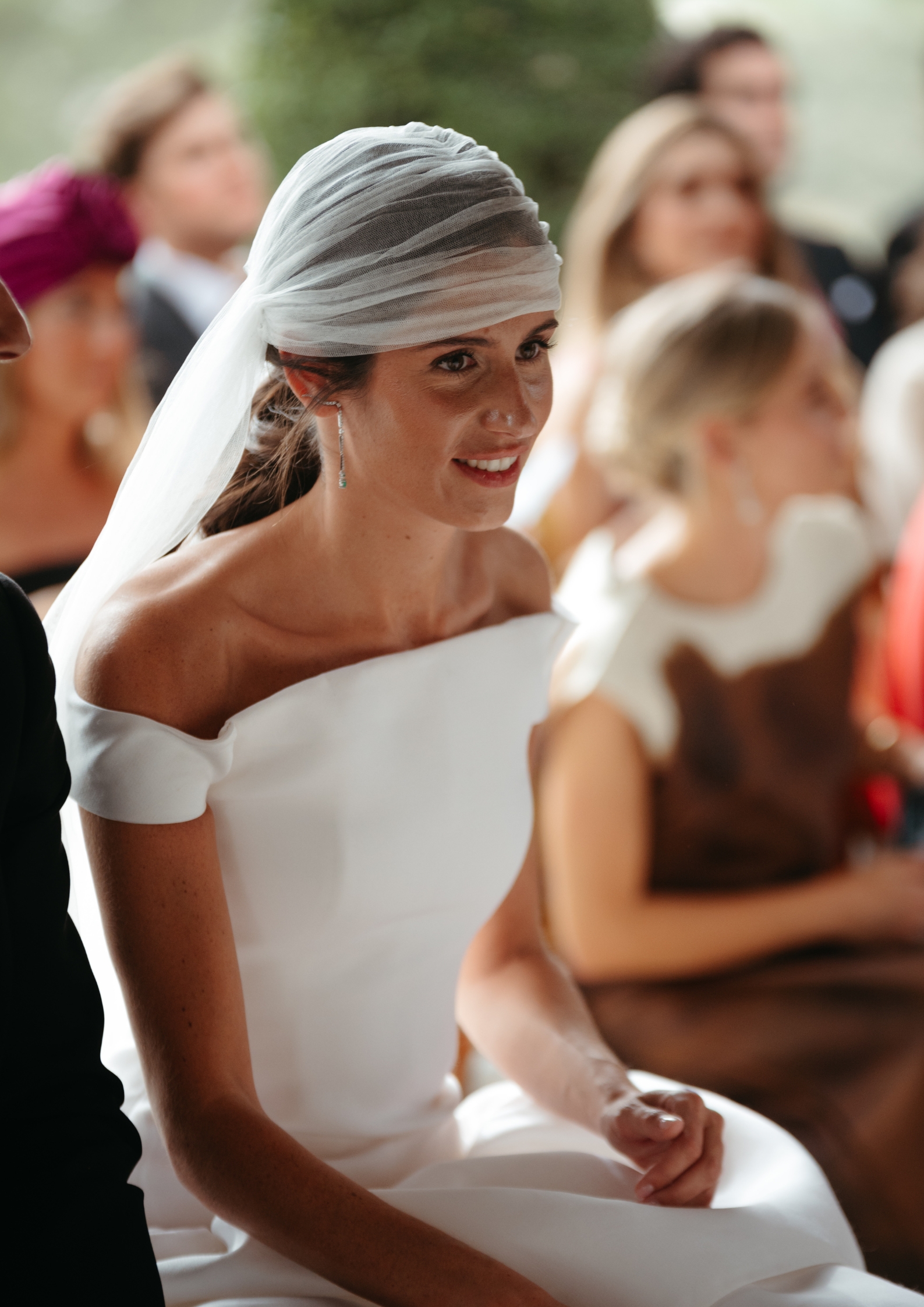 Vestido de novia con flores de Sophie et Voilá