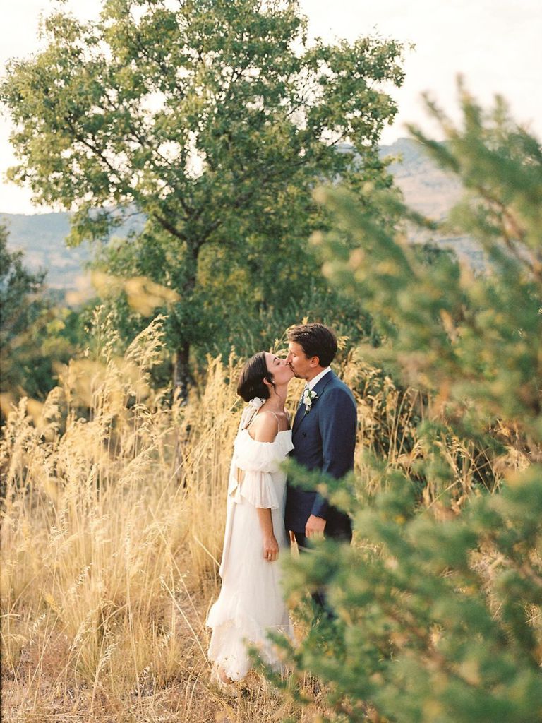 Vestido de novia con flores de Sophie et Voilá