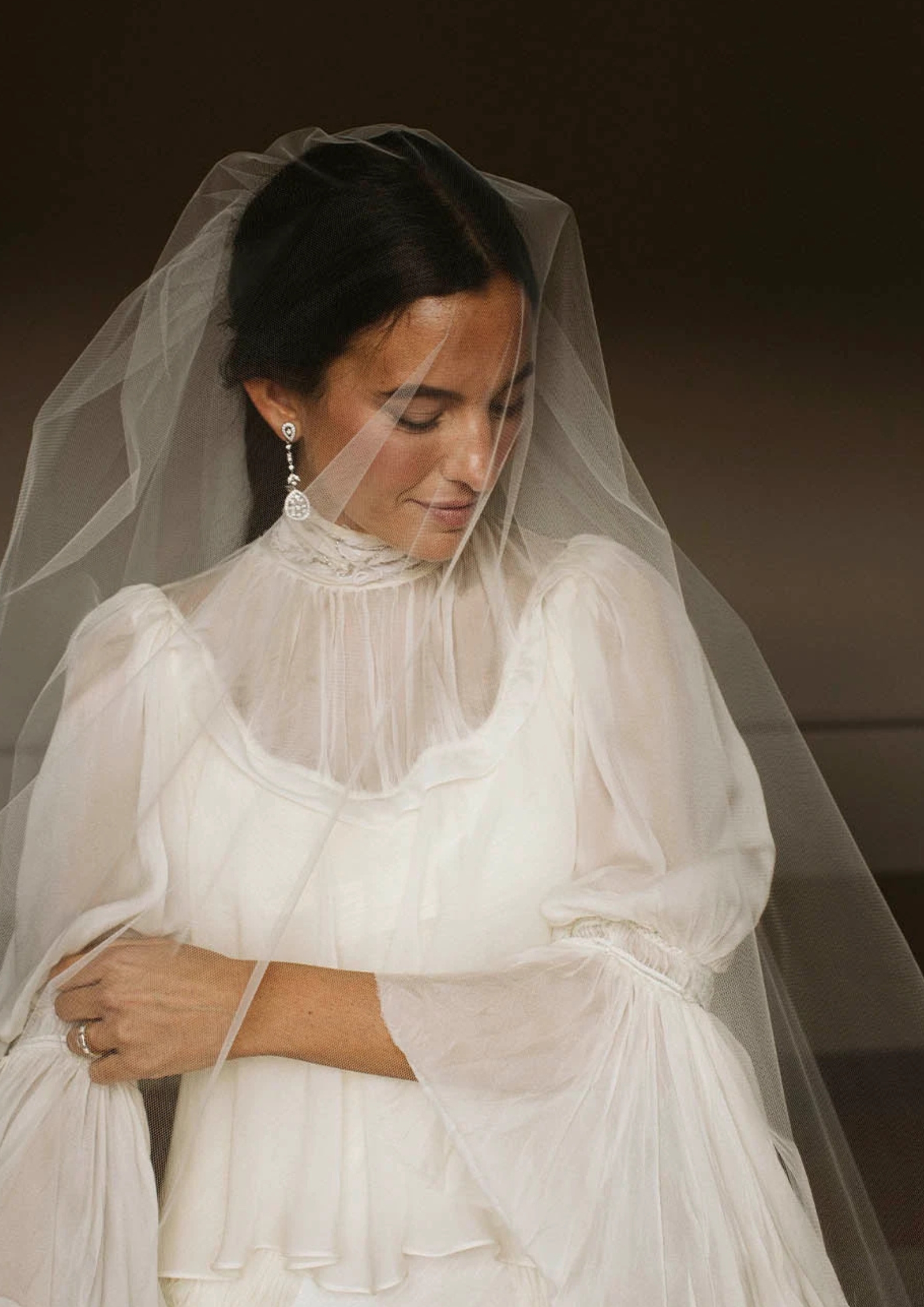 Vestido de novia con flores de Sophie et Voilá