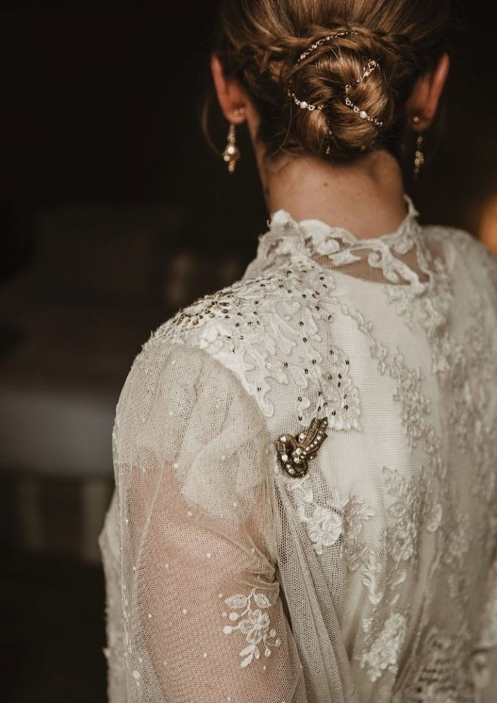 2 Vestido de novia con flores de Sophie et Voilá