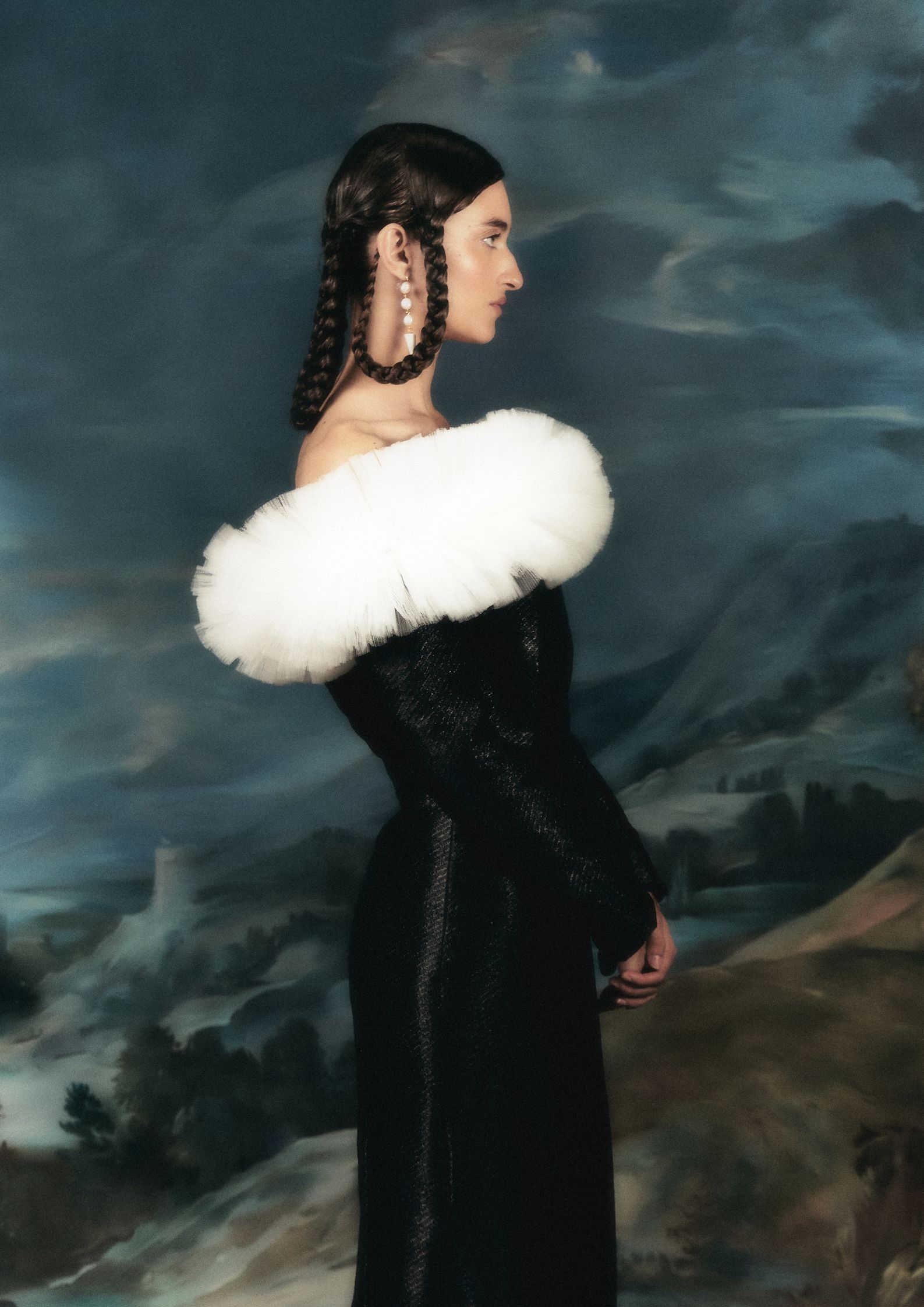 Vestido de novia con flores de Sophie et Voilá