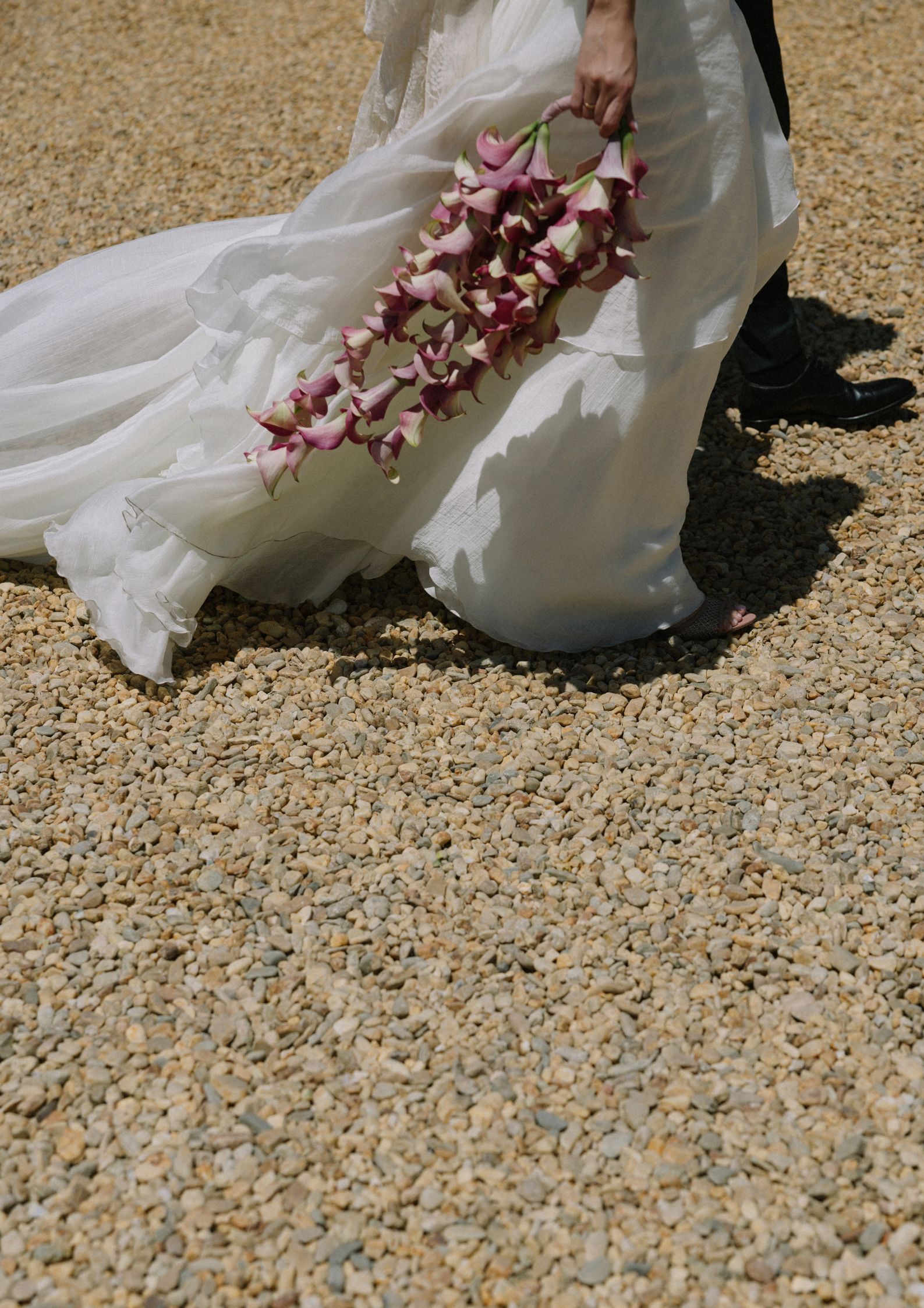 Vestido de novia con flores de Sophie et Voilá