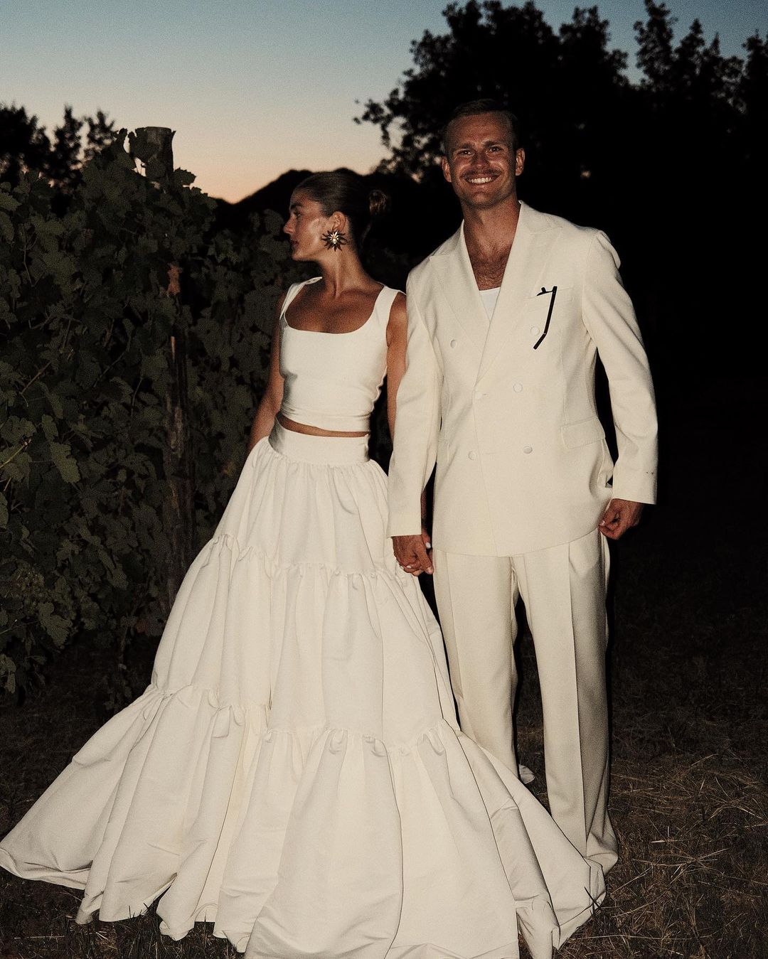 Vestido de novia con flores de Sophie et Voilá