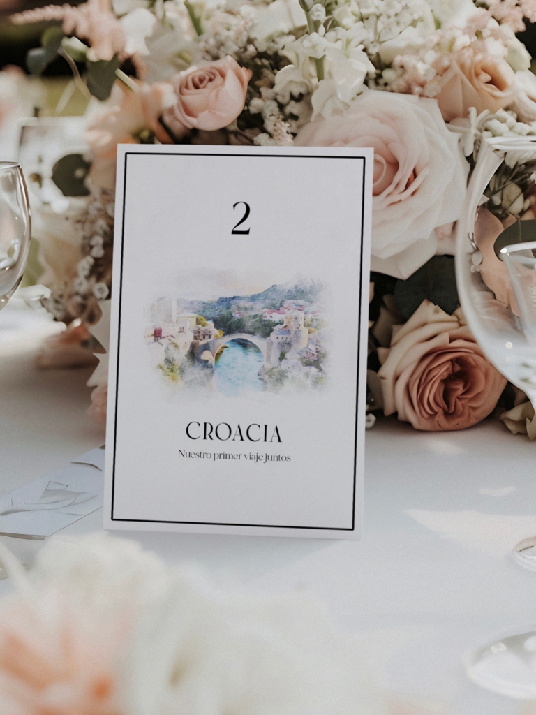 Vestido de novia con flores de Sophie et Voilá