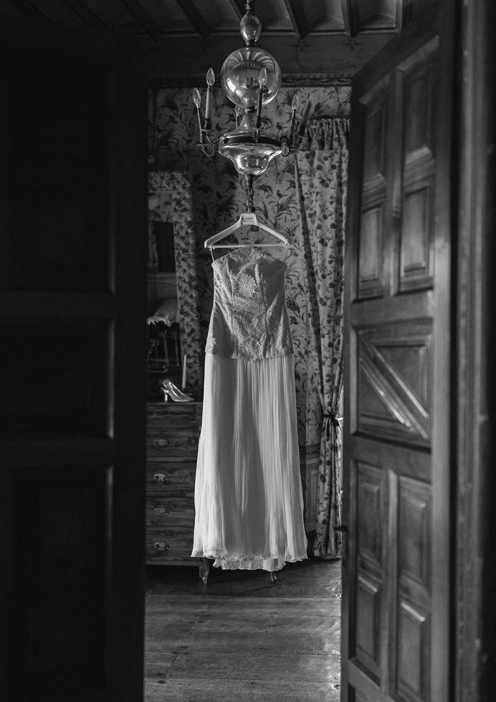 Vestido de novia con flores de Sophie et Voilá
