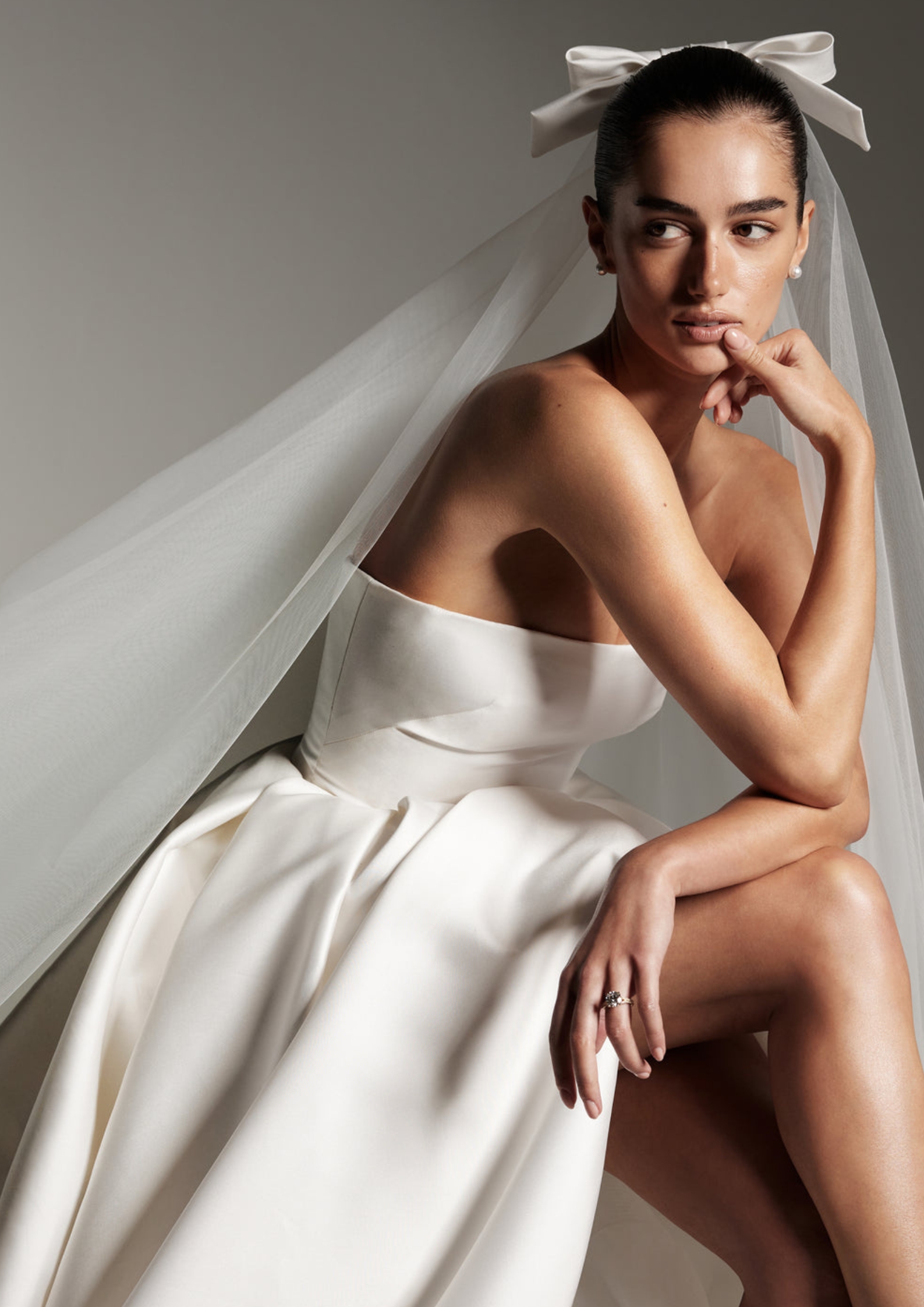 Vestido de novia con flores de Sophie et Voilá
