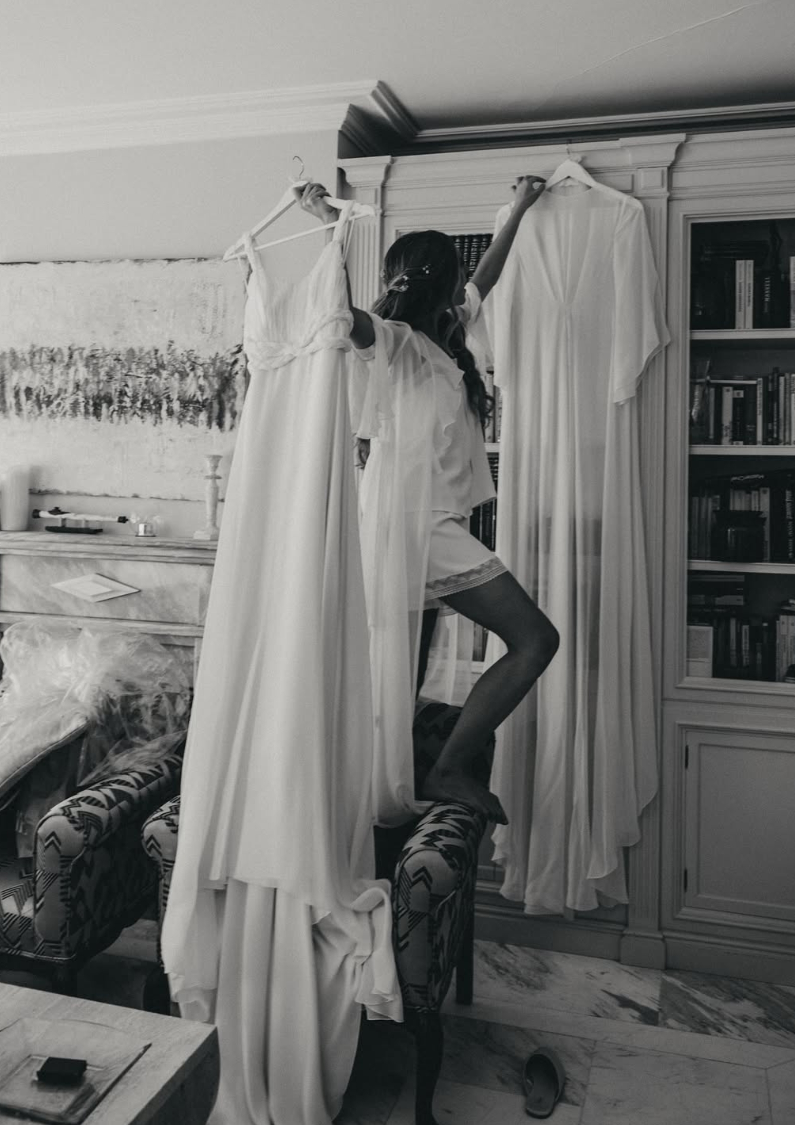 5 Vestido de novia con flores de Sophie et Voilá