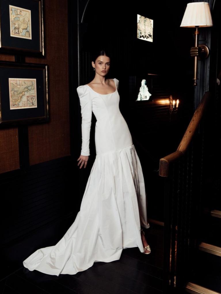 Vestido de novia con flores de Sophie et Voilá