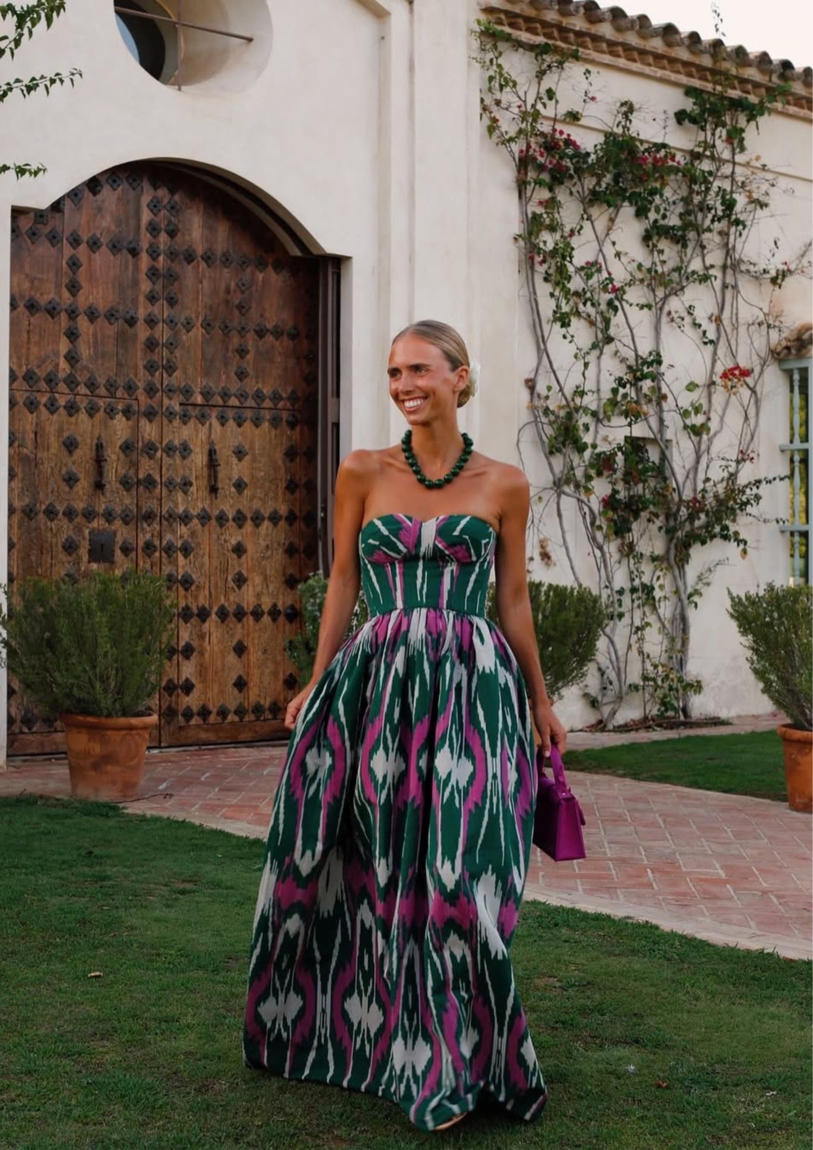 Vestido de novia con flores de Sophie et Voilá