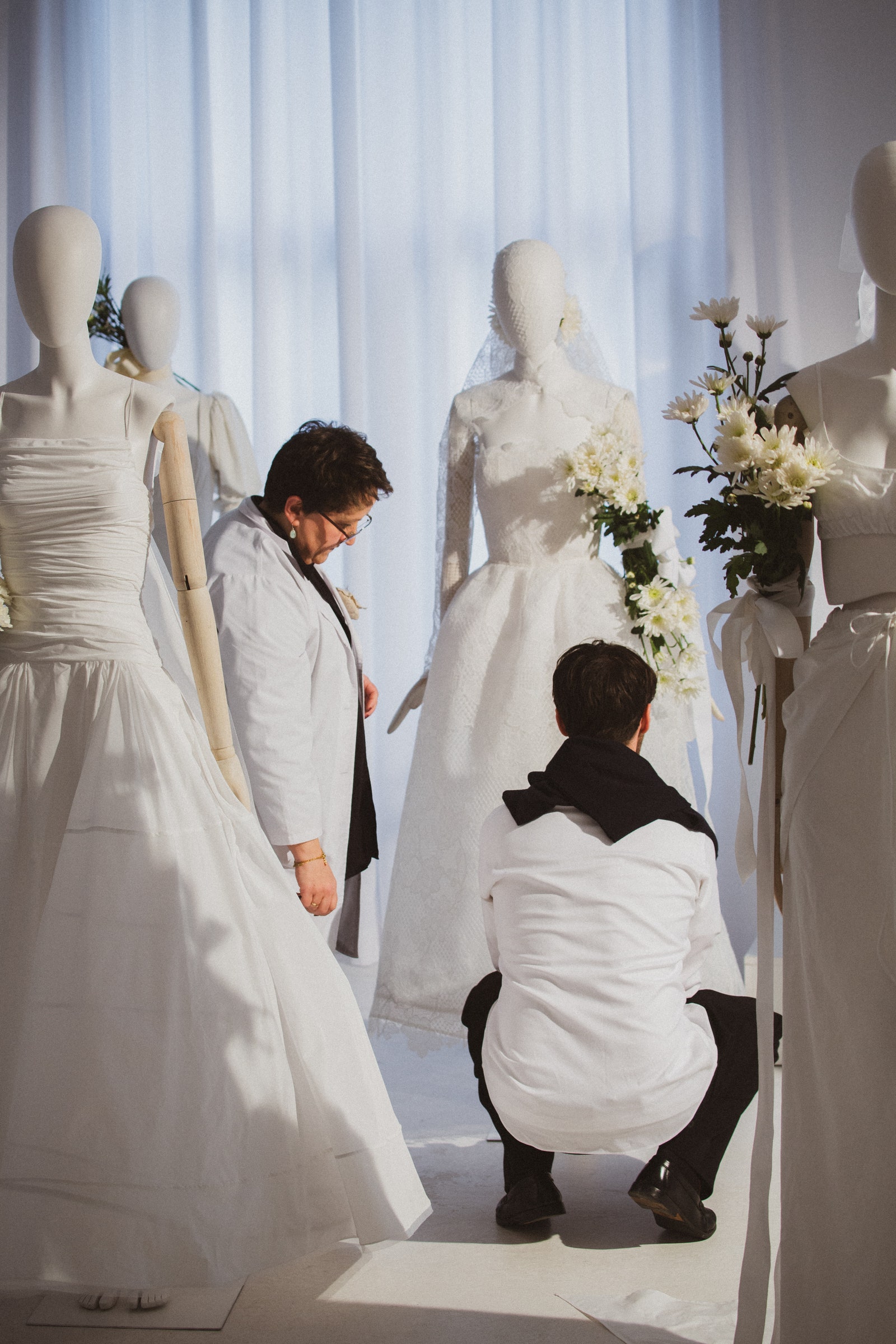 Vestido de novia con flores de Sophie et Voilá